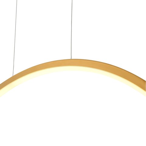 Lampa Wisząca Loop M 1xLED złota IP44 PL0119-85-GD Lampa Wisząca Loop M 1xLED złota IP44 PL0119-85-GD