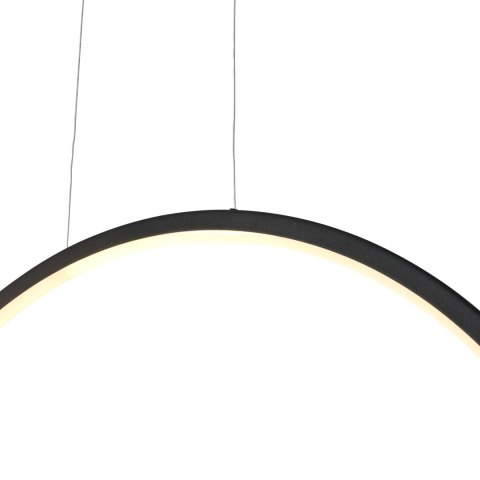 Lampa Wisząca Loop S 1xLED czarna IP44 PL0119-65-BK Lampa Wisząca Loop S 1xLED czarna IP44 PL0119-65-BK
