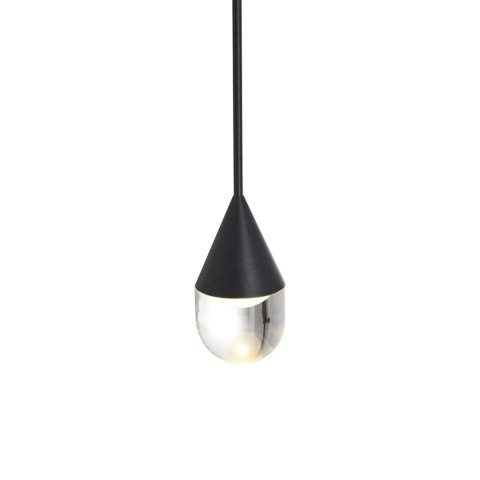 Lampa Wisząca Nata 1xLED czarna PL0104-BK Lampa Wisząca Nata 1xLED czarna PL0104-BK
