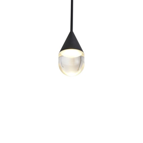 Lampa Wisząca Nata 1xLED czarna PL0104-BK Lampa Wisząca Nata 1xLED czarna PL0104-BK