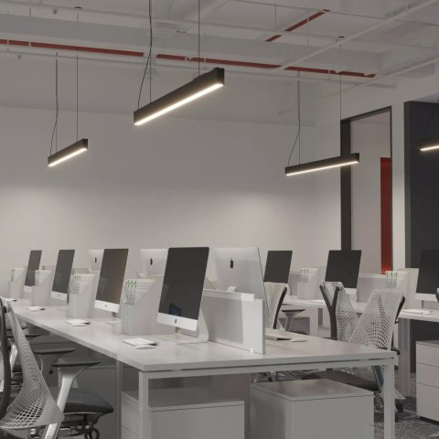 Lampa Wisząca Sigi III LED czarna PL0128-BK Lampa Wisząca Sigi III LED czarna PL0128-BK