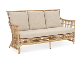 BIZZOTTO sofa 3-osobowa ogrodowa ADELMA naturalna
