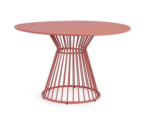 BIZZOTTO stół ogrodowy AUSTIN 120 czerwony
