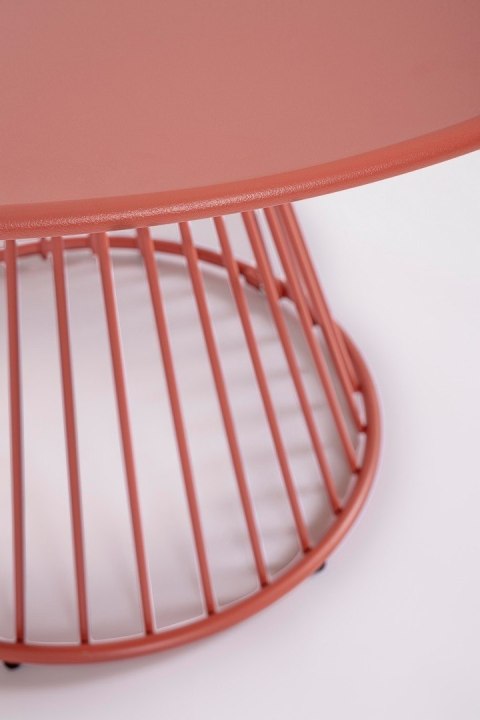 BIZZOTTO stół ogrodowy AUSTIN 120 czerwony