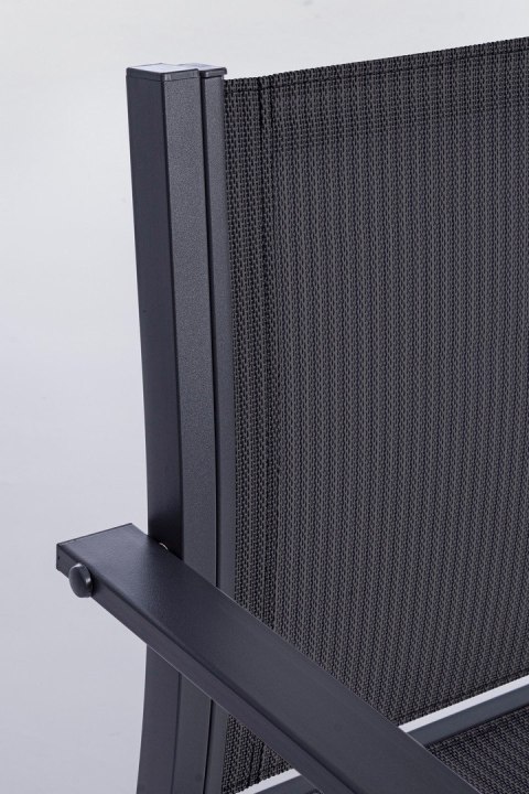 BIZZOTTO zestaw ogrodowy AURI czarny