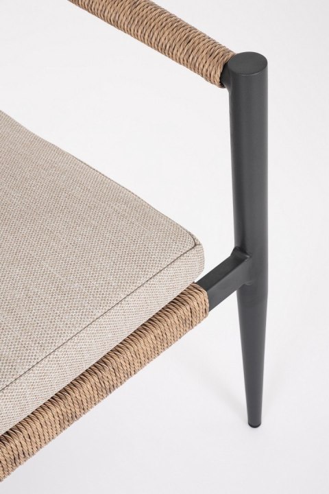 BIZZOTTO zestaw ogrodowy JANDIA szary / beż