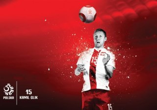 Kamil Glik Reprezentacja Polski - fototapeta