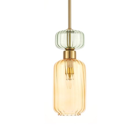 Lampa wisząca MOLLY AMBER 1xE14