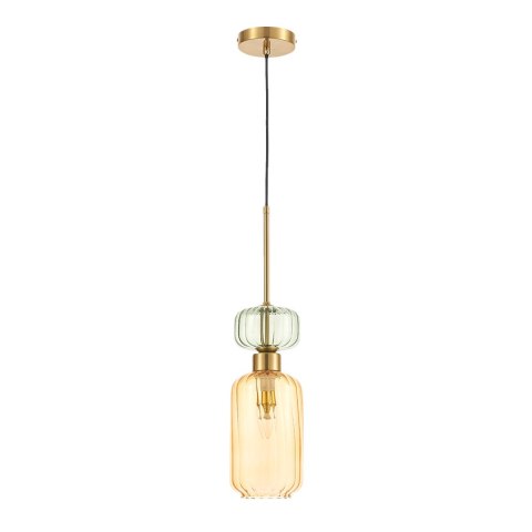 Lampa wisząca MOLLY AMBER 1xE14