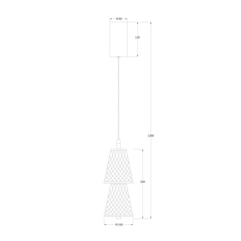 Lampa wisząca SANSA 5W LED