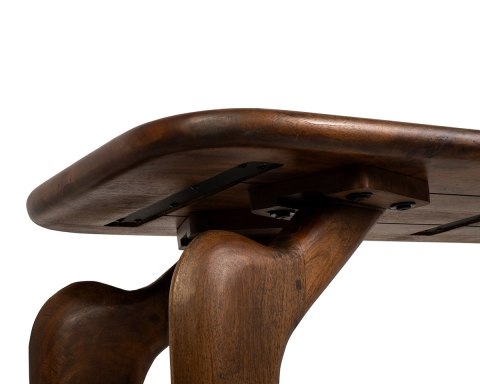 MaMaison konsola ORIZON brązowa / drewno