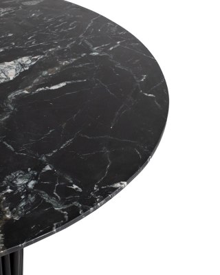 MaMaison stół jadalniany LEVANTE 120 czarny marmur