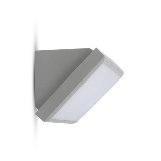 Oprawa Ścienna V-TAC 20W LED Ukośna Szara IP65 VT-8055-N 3000K 2050lm