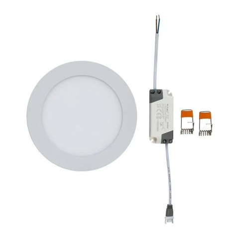 Panel LED V-TAC Premium Downlight 12W Okrągły fi170 VT-1207 4000K 1160lm Panel LED V-TAC Premium Downlight 12W Okrągły fi170 VT-1207 4000K 1160lm