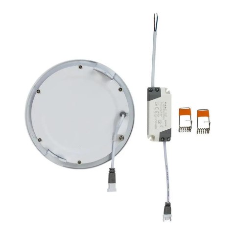 Panel LED V-TAC Premium Downlight 12W Okrągły fi170 VT-1207 4000K 1160lm Panel LED V-TAC Premium Downlight 12W Okrągły fi170 VT-1207 4000K 1160lm