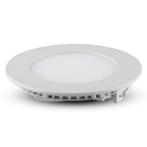 Panel LED V-TAC Premium Downlight 6W Okrągły fi120 VT-607 2700K 490lm Panel LED V-TAC Premium Downlight 6W Okrągły fi120 VT-607 2700K 490lm