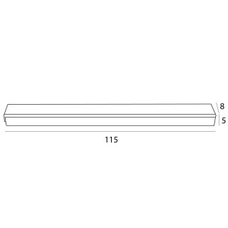 MAXLIGHT C0259 LAMPA SUFITOWA FLEX 15W CZARNA