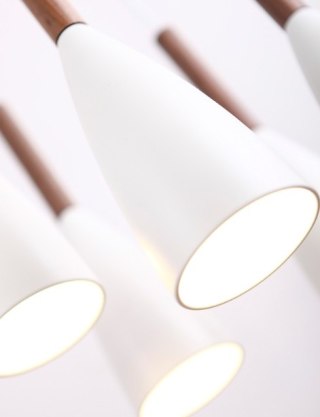 MAXLIGHT P0147 LAMPA WISZĄCA SOFT 5 BIAŁA