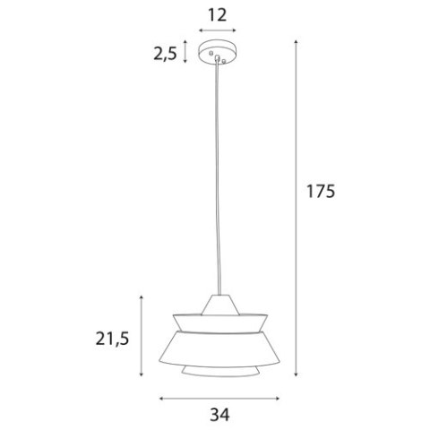 MAXLIGHT P0549 LAMPA WISZĄCA KIOTO MAXLIGHT P0549 LAMPA WISZĄCA KIOTO