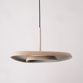 MAXLIGHT P0561 LAMPA WISZACA DEUX CREAM&GREY