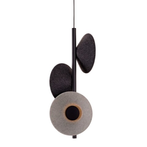 MAXLIGHT P0562 LAMPA WISZACA PURO BLACK&GREY