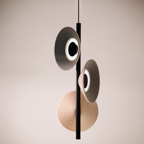 MAXLIGHT P0563 LAMPA WISZACA PURO CREAM&GREY