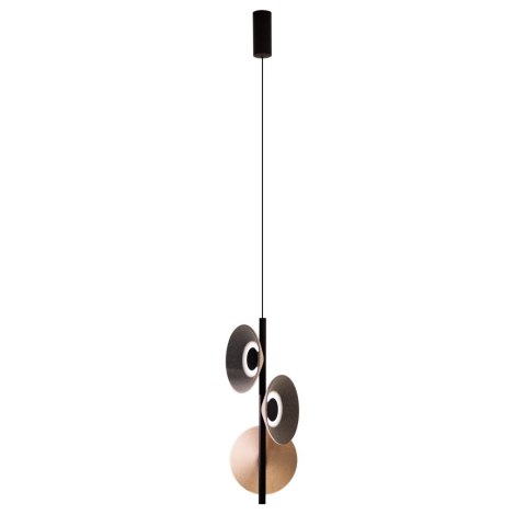 MAXLIGHT P0563 LAMPA WISZACA PURO CREAM&GREY