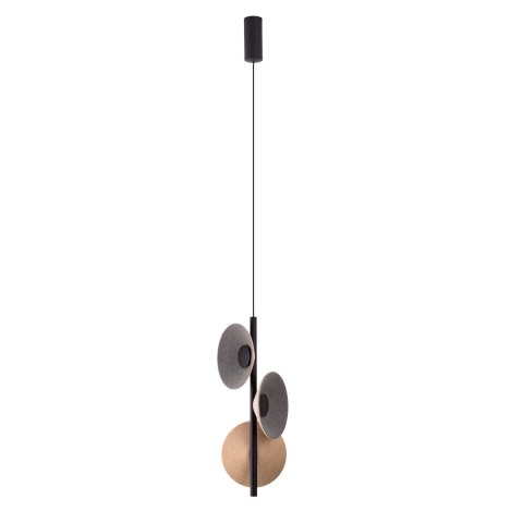 MAXLIGHT P0563 LAMPA WISZACA PURO CREAM&GREY