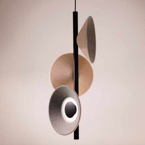 MAXLIGHT P0563 LAMPA WISZACA PURO CREAM&GREY