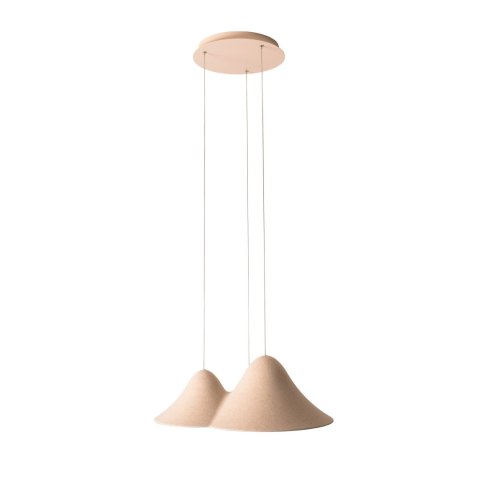 MAXLIGHT P0566 LAMPA WISZACA BELLMOND CREAM&GREY