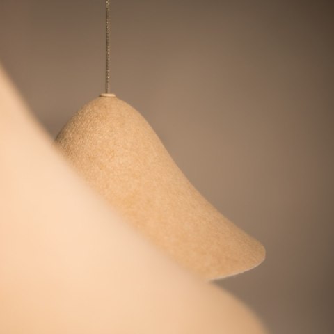 MAXLIGHT P0566 LAMPA WISZACA BELLMOND CREAM&GREY