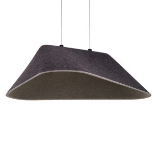 MAXLIGHT P0567 LAMPA WISZACA CARBON BLACK&GREY
