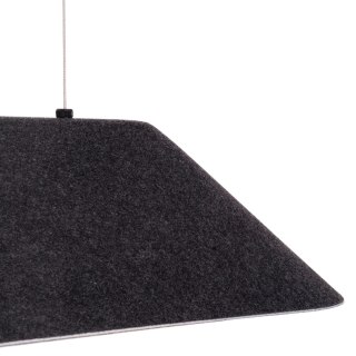 MAXLIGHT P0567 LAMPA WISZACA CARBON BLACK&GREY