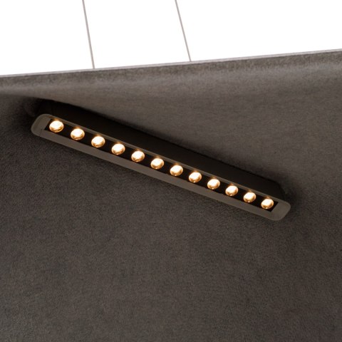 MAXLIGHT P0567 LAMPA WISZACA CARBON BLACK&GREY