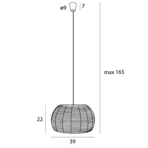 MAXLIGHT P0583 LAMPA WISZĄCA PRASLIN I MAXLIGHT P0583 LAMPA WISZĄCA PRASLIN I