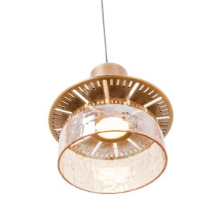 MAXLIGHT P0601 LAMPA WISZĄCA SIGNATURE A AMBER GLASS