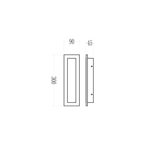 Kinkiet Wow 10W 3CCT IP54 30cm Kinkiet Wow 10W 3CCT IP54 30cm