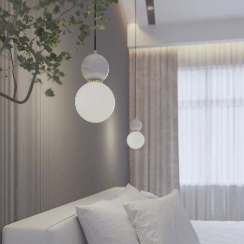 Lampa Wisząca Bilo II 1xG9 biały PL0137