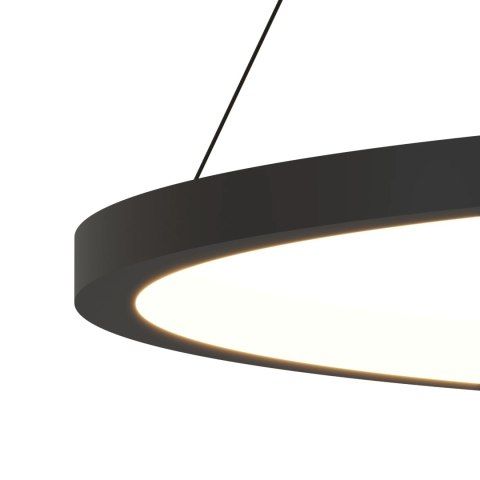 Lampa Wisząca Ringa LED czarna PL0150-BK Lampa Wisząca Ringa LED czarna PL0150-BK