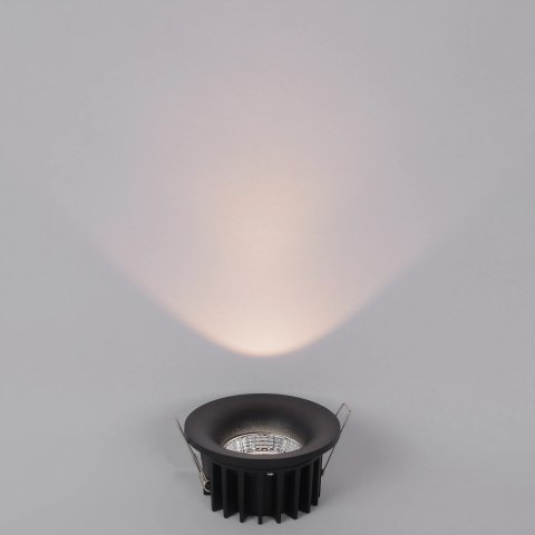 Oczko podtynkowe Cirro 1xLED czarne RL0104-CCT-BK