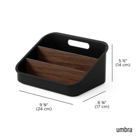 UMBRA organizer BELLWOOD czarny