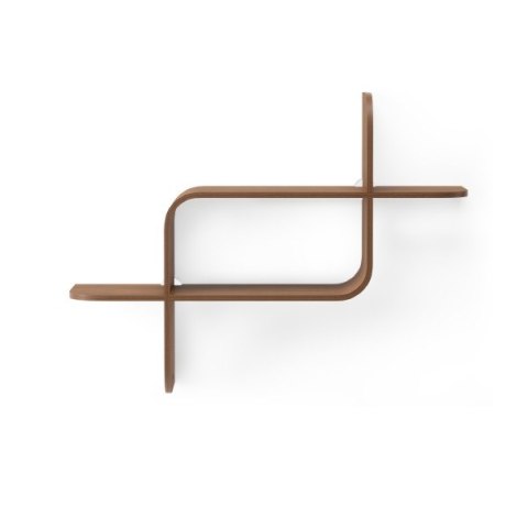 UMBRA półka ścienna MONTAGE ciemnobrązowa