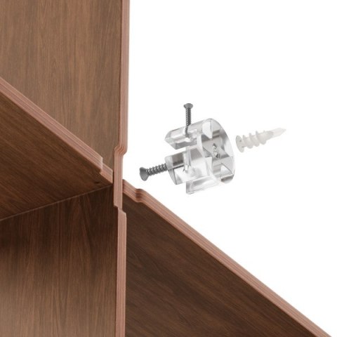 UMBRA półka ścienna MONTAGE ciemnobrązowa