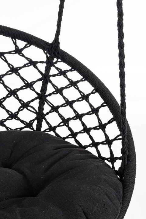 BIZZOTTO fotel wiszący ogrodowy JAVIER czarny