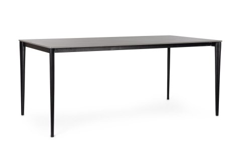 BIZZOTTO stół jadalniany REIJA 180 czarny / szary