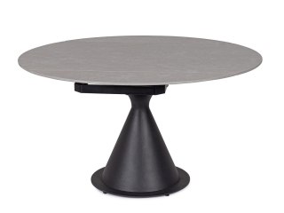 BIZZOTTO stół ogrodowy JONNI 85-135 czarny / rozkładany