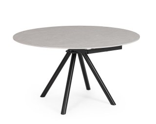 BIZZOTTO stół ogrodowy RAUNI 87-135 szary / rozkładany