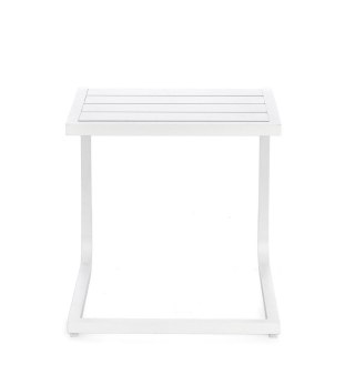 BIZZOTTO stolik ogrodowy TAYLOR 40 biały