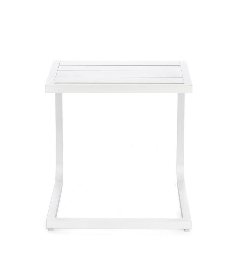 BIZZOTTO stolik ogrodowy TAYLOR 40 biały