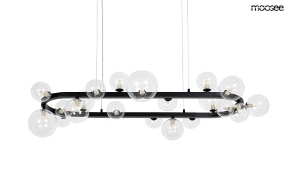 MOOSEE lampa wisząca ALURE OVAL 120 czarna